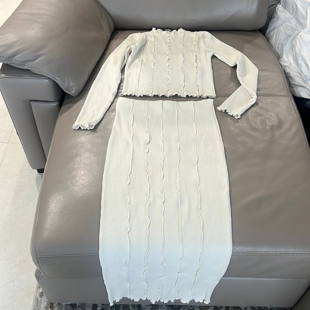 Zara matching two piece set, Skirt and Top